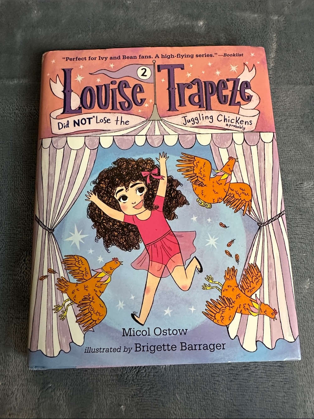 3/$10 Louise Trapeze Book — Pink Cover Kids' Story